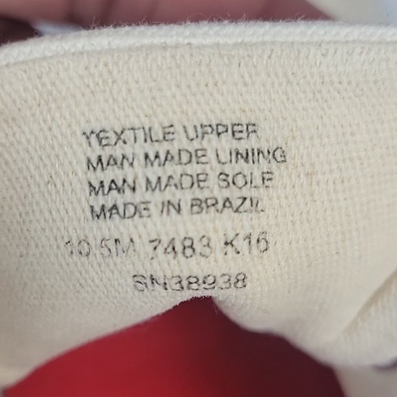 Tory Burch Murray off white lace-up sneakers women's size 10.5 - Picture 10 of 13